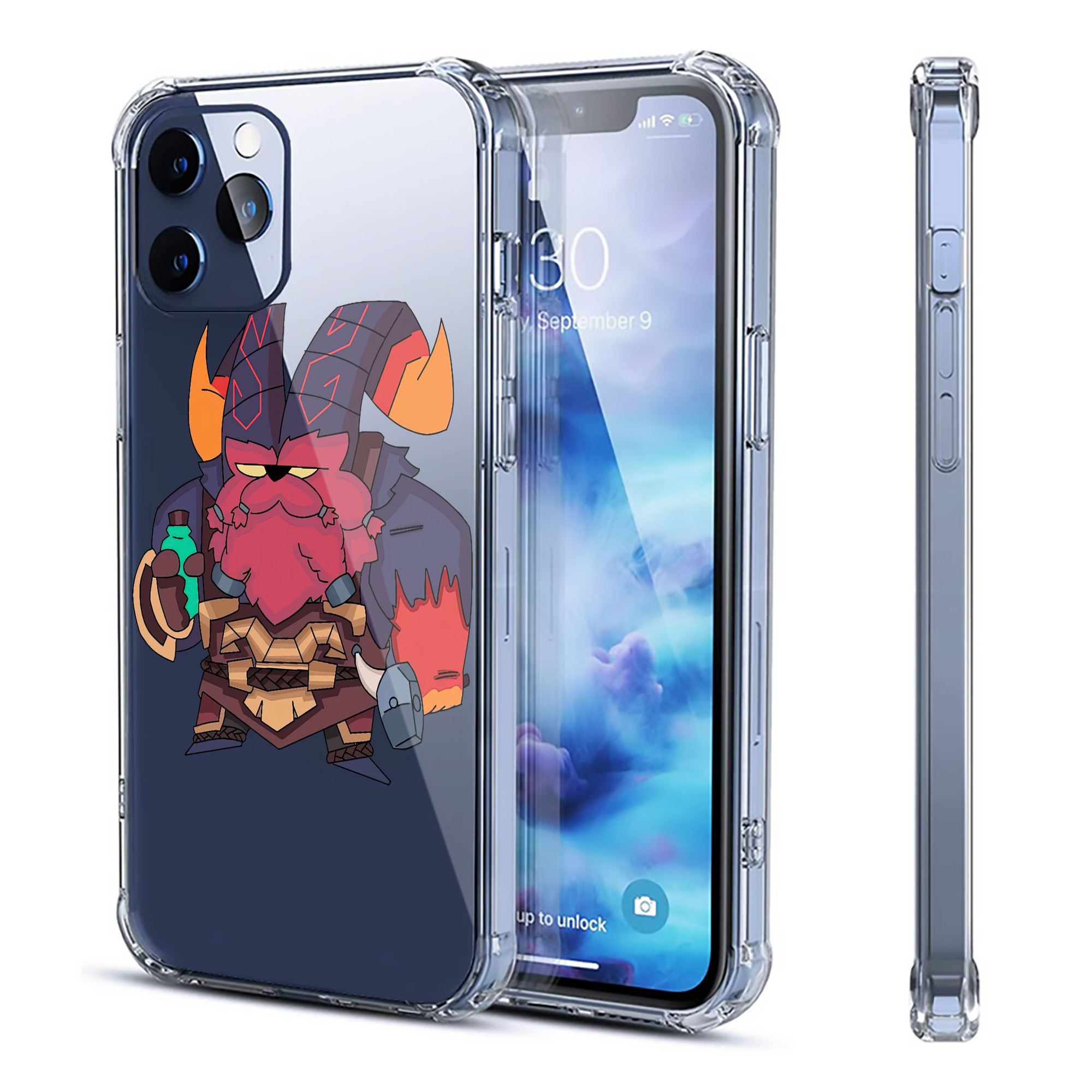 リーグ・オブ・レジェンド League of Legends LOL 【iPhone 12シリーズ対応】透明スマホケース（クリアソフトケース）